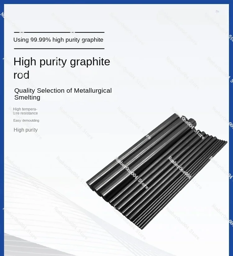 

For High Purity Graphite Rod Electrode Rod High Temperature Resistant Corrosion Resistance Carbon Point Electrolytic