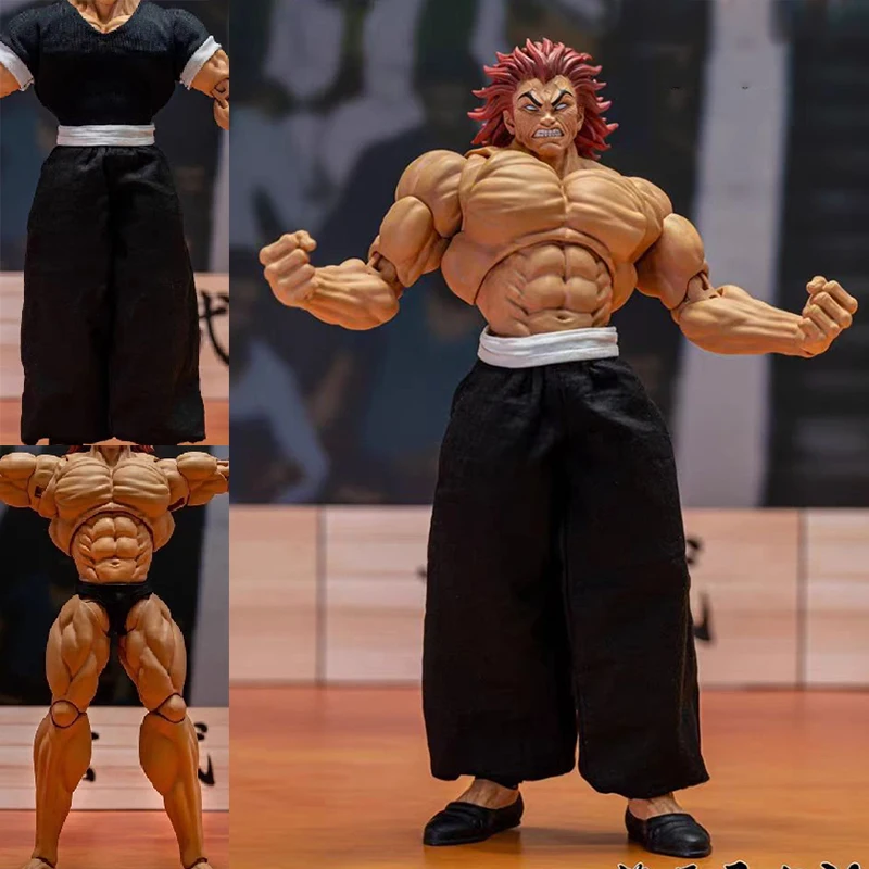 

Anime Yujiro Figure The Grappler Action Figure Storm Toys ST 1/12 Joint Movable Yujiro Figure Strongest PVC Collection Statue