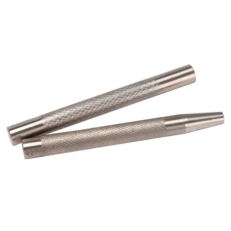 A93E-40Pack Copper Rivets And Burrs (14Mm And 19Mm) With 2Pcs Punch Rivet Tool For Belts, Bags, Collars, Leather-Crafting