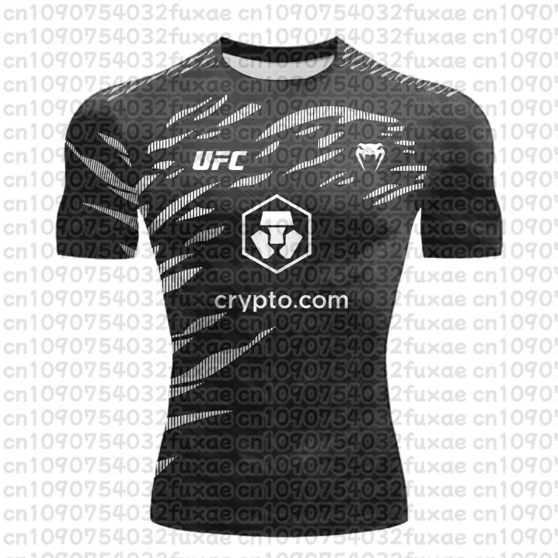 

25 New Hot Selling UFC Boxing Match Pursuer T-shirt For Men And Women In Summer Casual Breathable Oversized Quick Drying TopMOTO