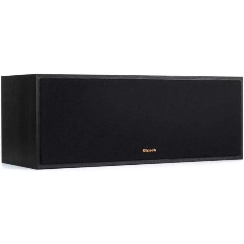 R-52C Powerful Detailed Center Channel Home Speaker - Black