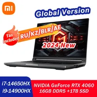 2024 Xiaomi Redmi G Pro Game Laptop Intel Core i7-14650HX i9-14900HX RTX4060 16GB+1TB Notebook 16inch 240Hz Gaming Computer PC