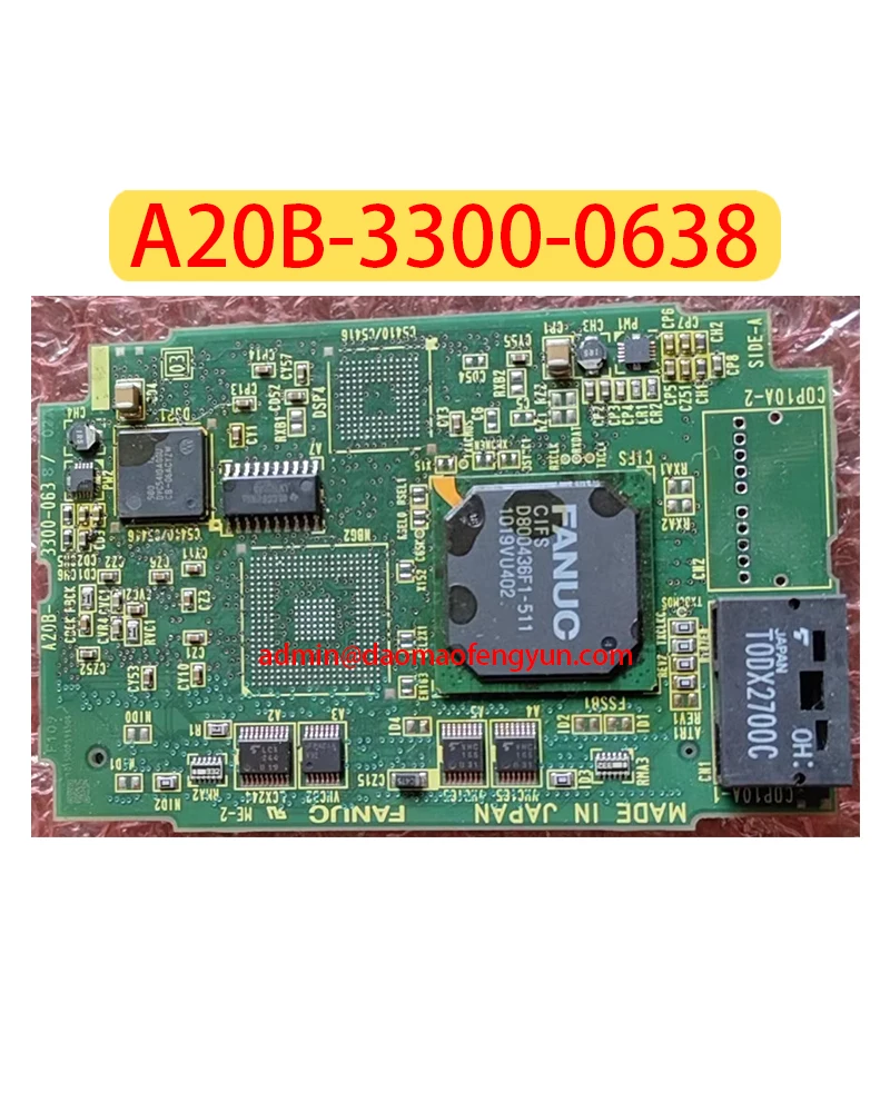 Genuine Original A20B-3300-0638 Used System Card，A20B 3300 0638，Fast shipping