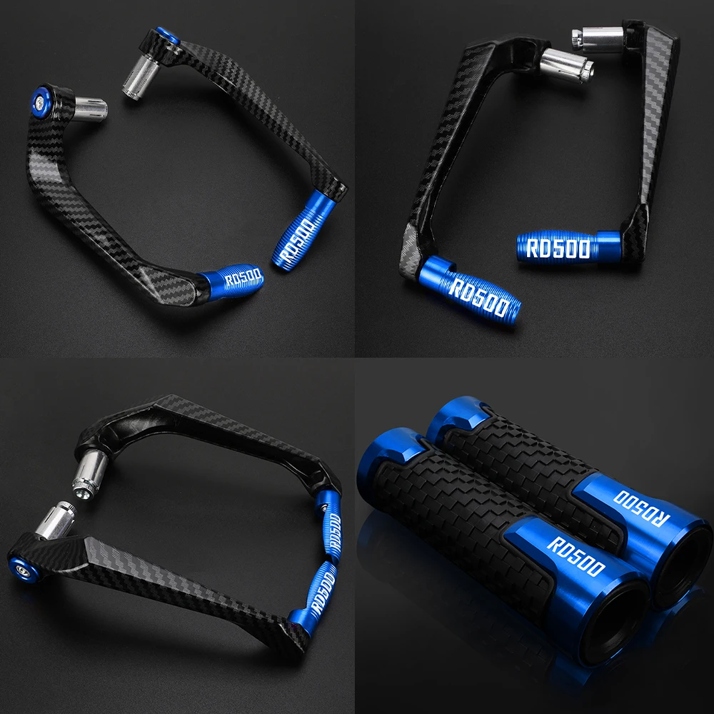 

For YAMAHA RD500 RD 500 RD-500 1984-1986 1985 22mm Motorcycle Handle bar Grips End Brake Clutch Levers Protection Guard Parts