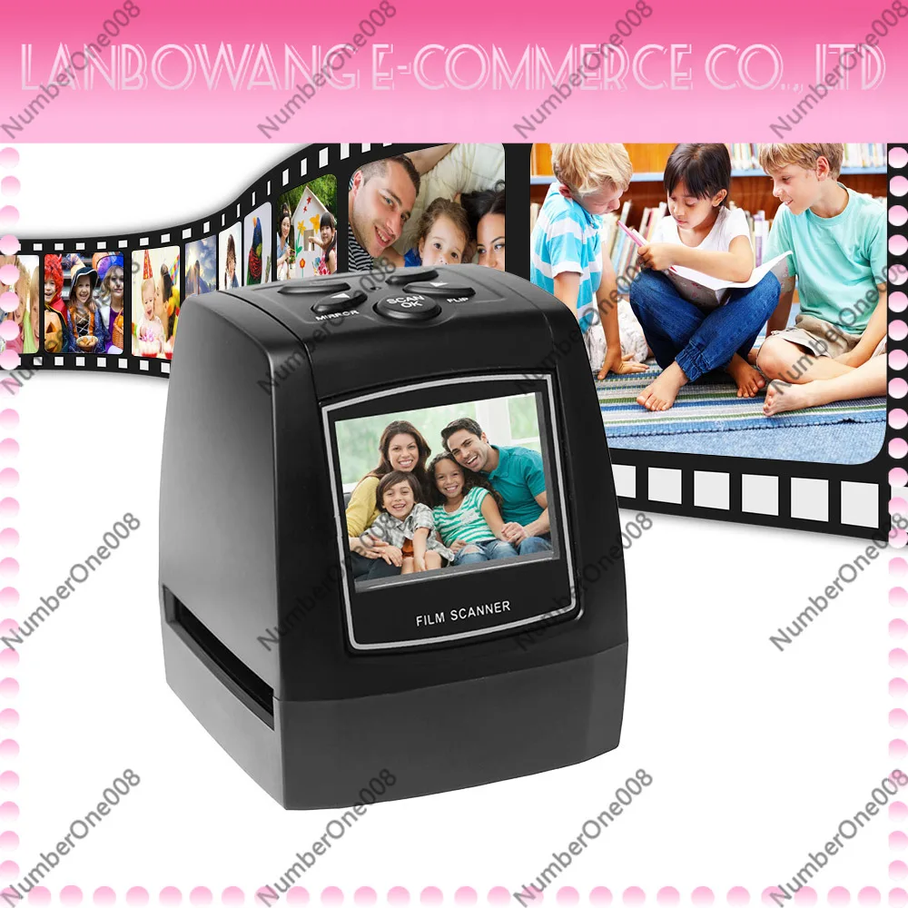 35 135mm Film Scanner Slide Negative Scanner 2.36 Inch LCD Screen Photo Digitizer