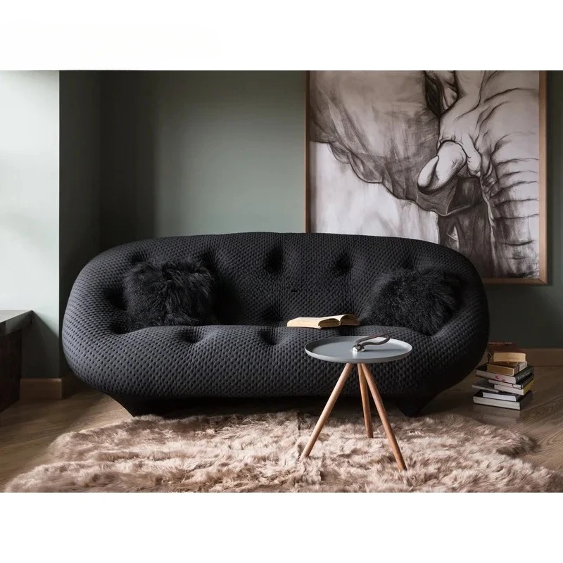 

Simple small apartment living room leisure special-shaped sofa