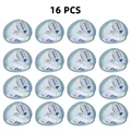 16PCS Round Shaped