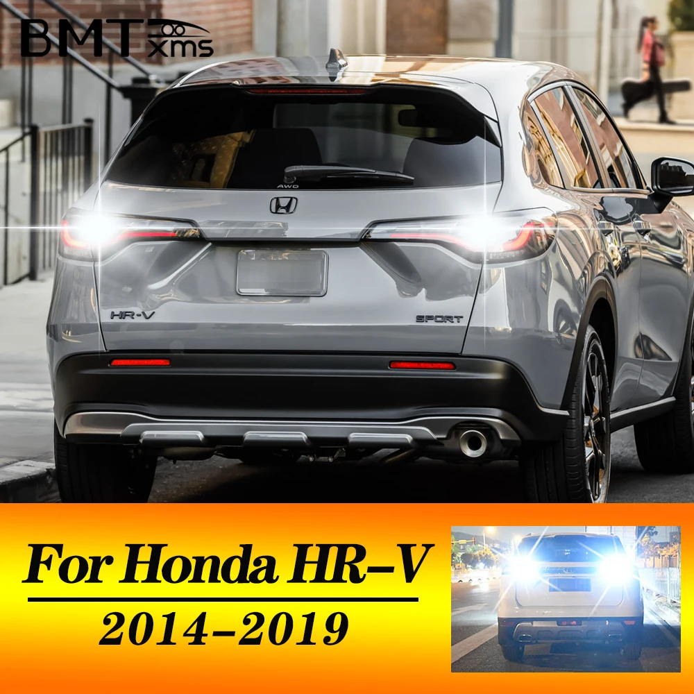 

BMTxms 2 шт. T15 W16W 921 LED для Honda HR-V HRV RU версии 2014 2015 2016 2017 2018 2019 CANbus, лампа заднего хода, ксеноновый белый свет