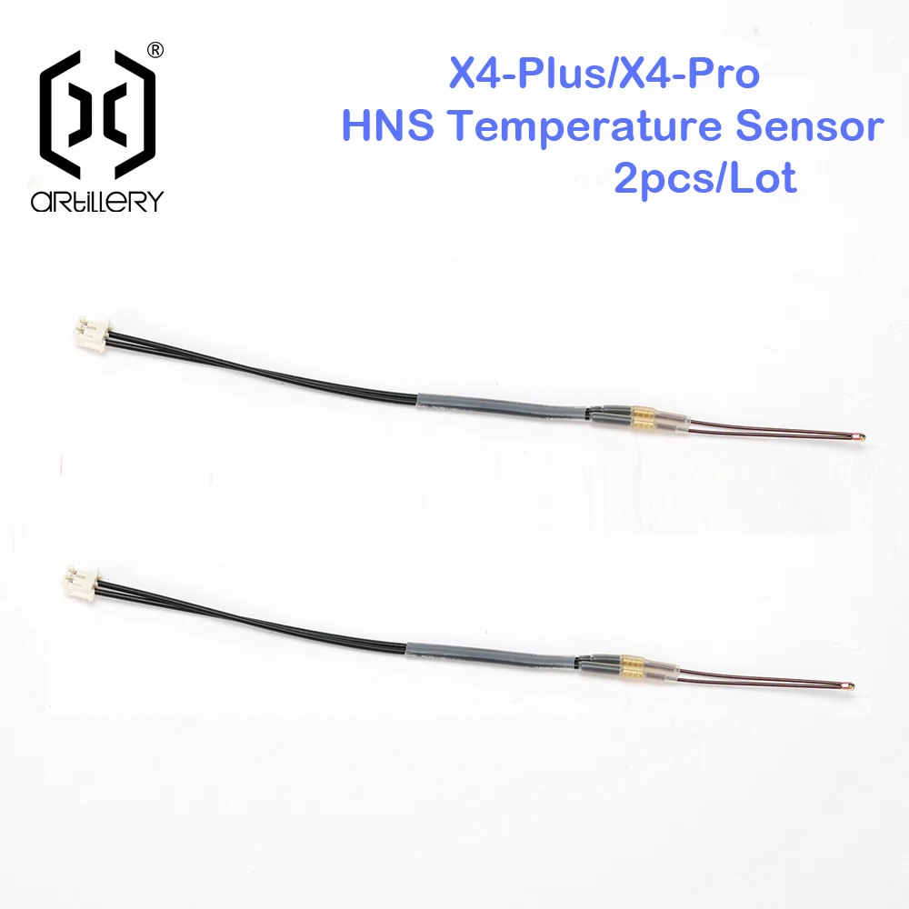 Artillery 3d Printer X4 Pro/Plus HNS Temperature Resistance Sensor ZM-2575 Genuine Parts and Accessories 2pcs/pack