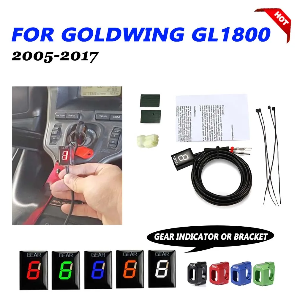 

Motorcycle Gear Indicator Display Meter Ecu Direct Mount Speed Display For Honda GL1800 GoldWing GL 1800 Gold Wing Accessories