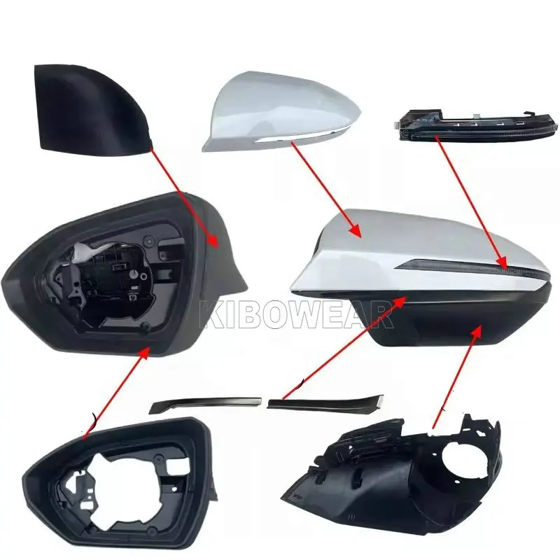 Hyundai TUCSON 2021-2025 Side Mirror Glass trim Bottom Frame Cover Holder Cap Turn Signal Lamp - Image 2