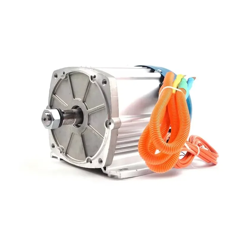 2000W DC Brushless Motor 3200RPM High Speed Electric Engine with 140 Differential Gearbox for Go Kart ATV Buggy Vehicle Parts