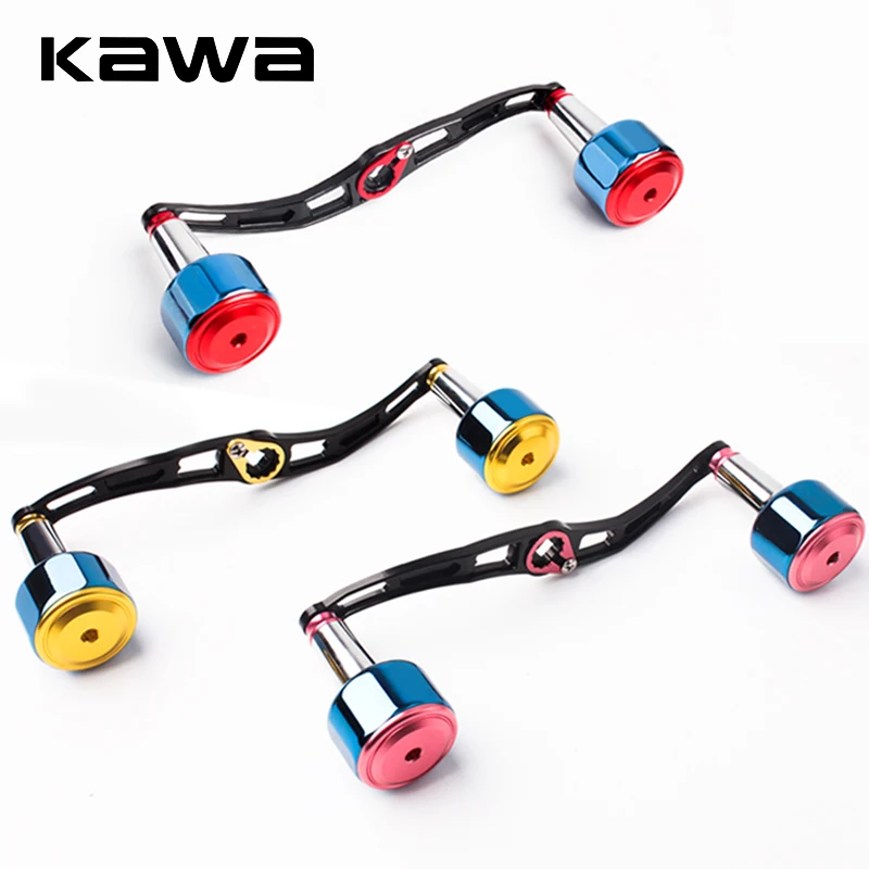 

Kawa Fishing Reel Handle Alloy Aluminum Materails Whole Length 150mm Weight 50g/pc Accessory Fishing Reel DIY For Daiw/Shima/Abu