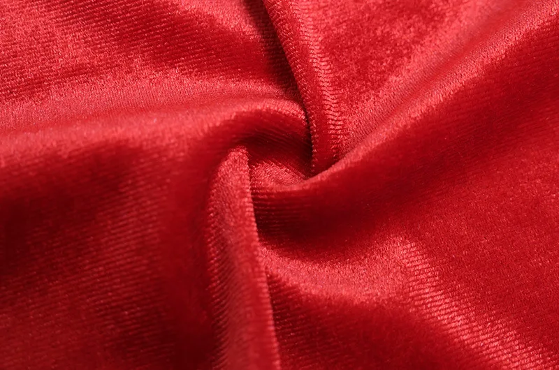 Women Red Velvet Bodycon Maxi Party Dress with Scarf Elegant O Neck Full Sleeve Slim Evening Gown Birthday Long Robe Vestidos