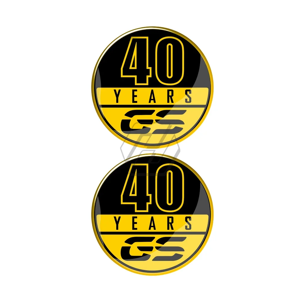 

Motorcycle Tank Pad Sticker for BMW 40 Years GS Decals F700GS F800GS F850GS R1200GS R1250GS etc