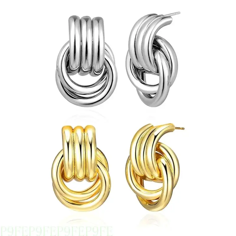 

P9FE Sophisticated Earrings Ear Studs Party Accessories Offering a Touch of Charm