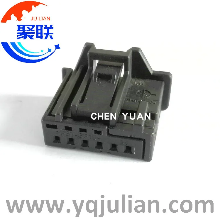 Auto 6pin plug 1355082-1 1-969490-1 1-969489-1 wiring unsealed cable electrical connector 6Q0972706 with terminals