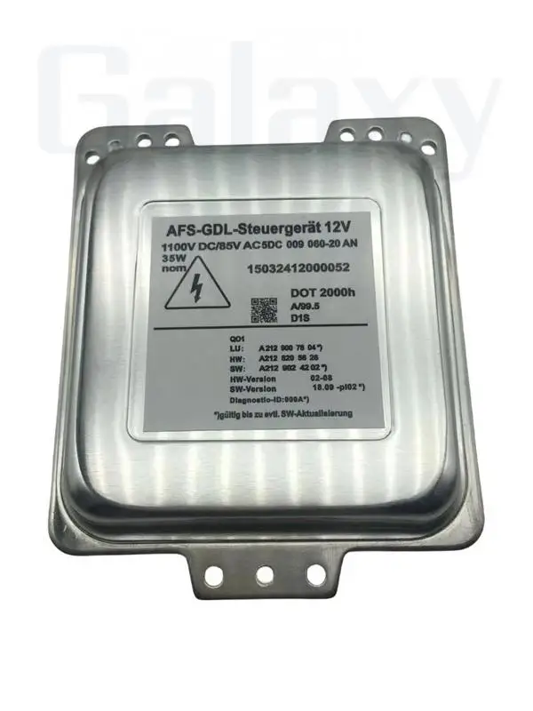 GALAXY 5DC009060-20 AN A2129007804-B Ballast Xenon Headlight Module For Mercedes Benz E-Klasse 2009-2013