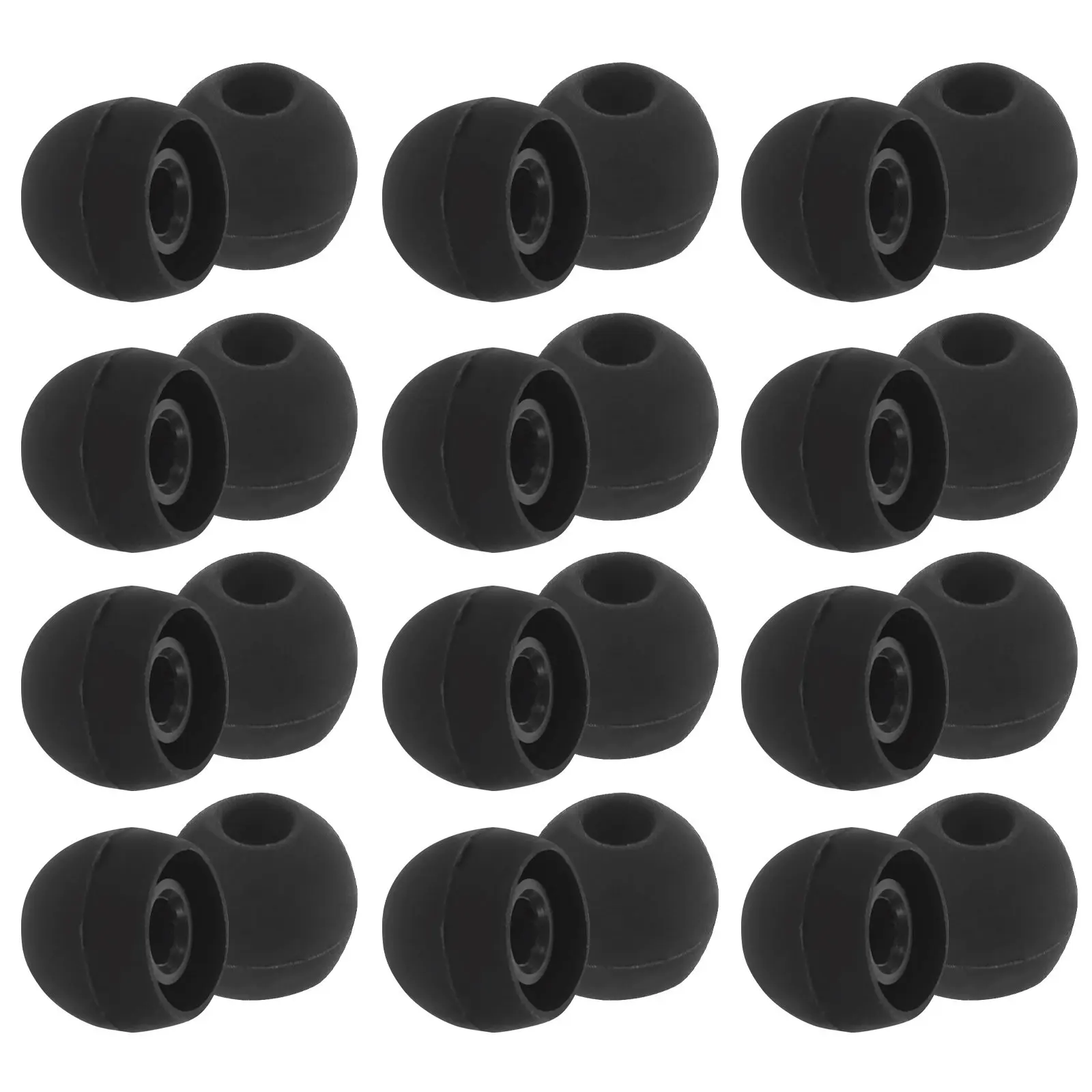 

200 шт. силиконовых насадок для наушников, сменные мягкие гипоаллергенные амбушюры для внутриканальных наушников, шумоизоляция, комфортная посадка