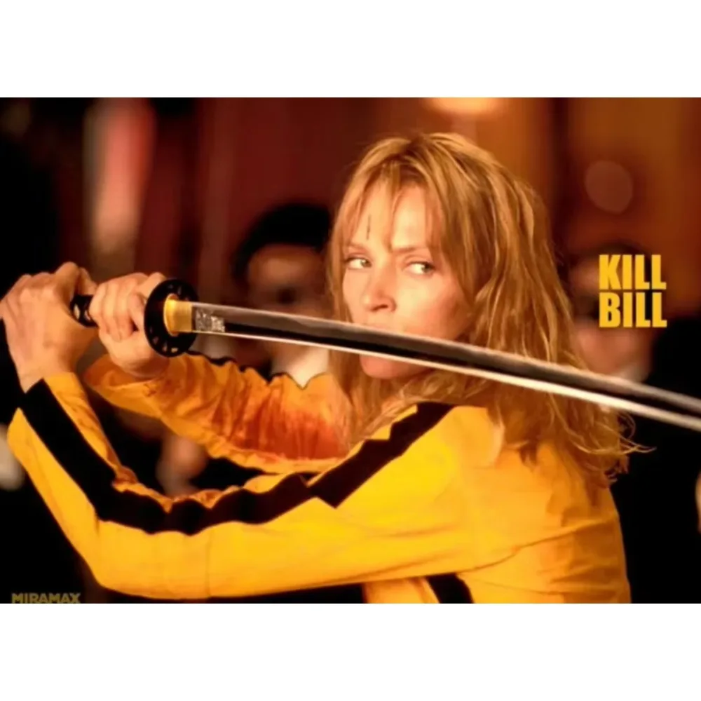 Kill Bill The Bride Beatrix Kiddo Cosplay Costume Yellow Kung Fu Jumpsuit Women Tracksuit Halloween Carnival Mardi Gras Costumes - view 6