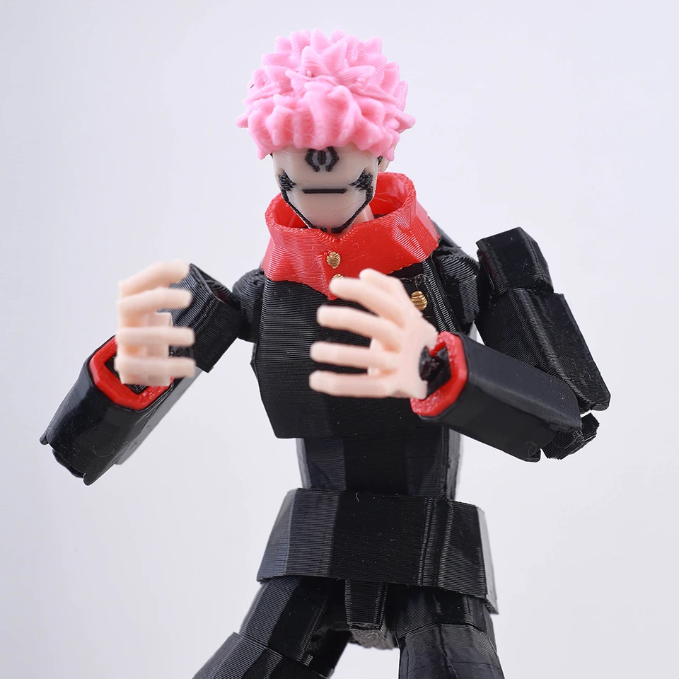 sakuuuu  9L3D Printed Jujutsu Kaisen Ryomen Sukuna Lucky Dummy 13 Anime