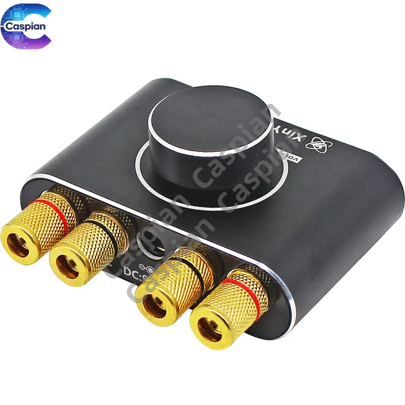 

Mini Bluetooth 5.1 Digital Amplifier Board with USB AUX Audio Input for DIY Speaker