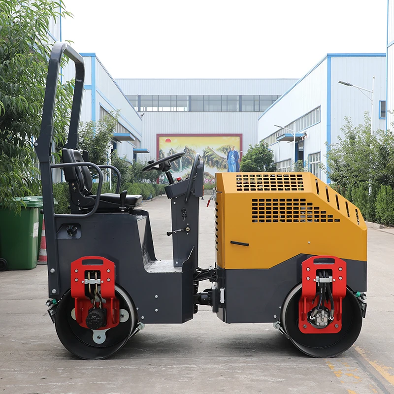 Road Construction Roller Machine Hydraulic Vibratory Compactor For Soil And Asphalt Compaction