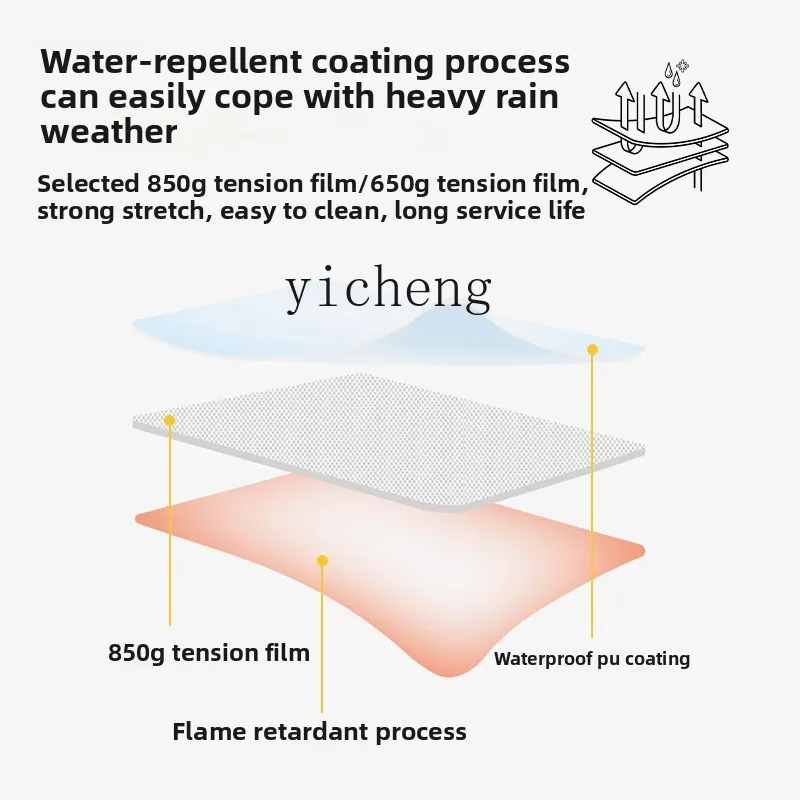 HW15 Camp Triangle Hotel Canopy Professional Outdoor Restaurant Camping Tent Rainproof Windproof