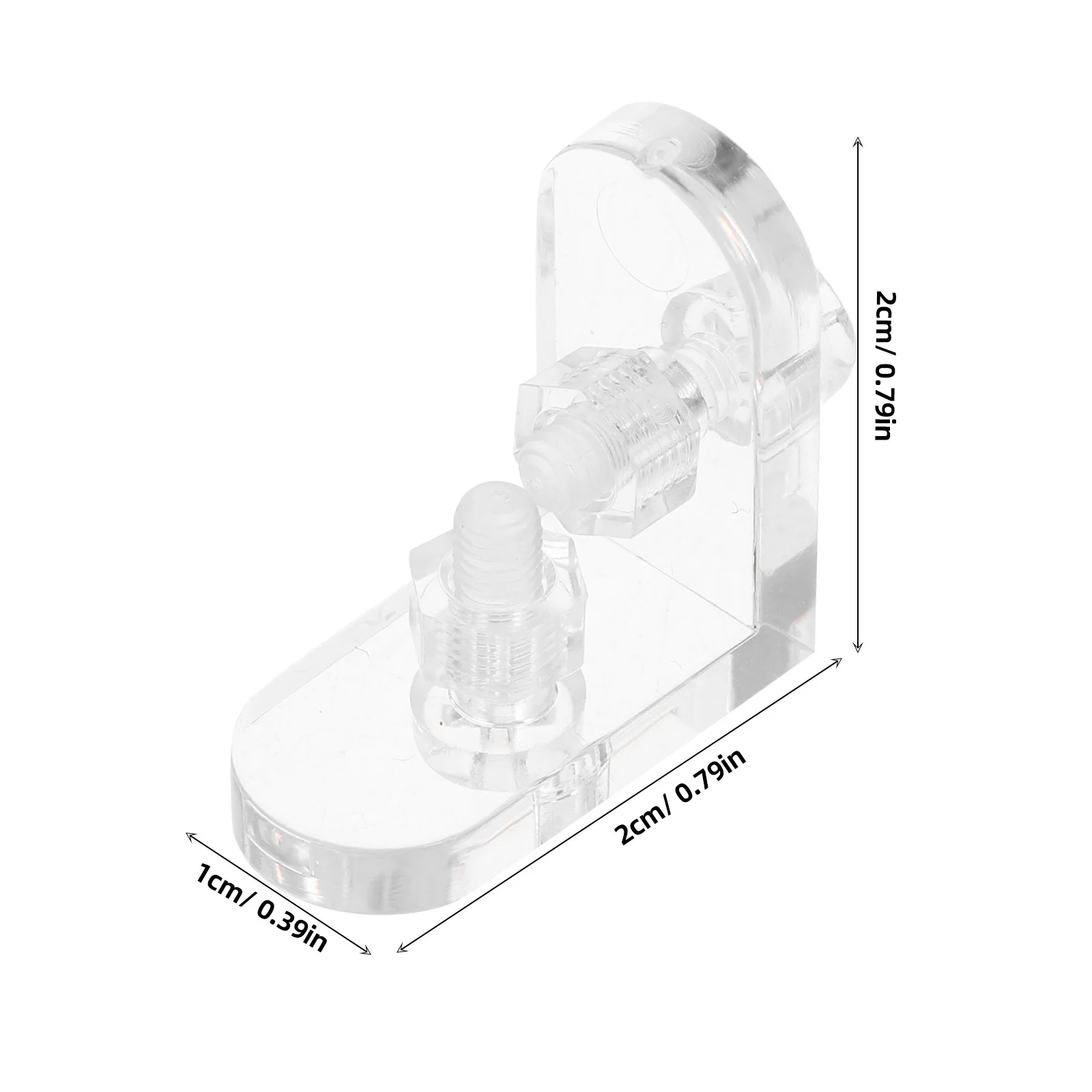 10 шт. прозрачные акриловые угловые кронштейны L-образной формы для сборки мебели, панели толщиной 3-4 мм, защитные края, витрины