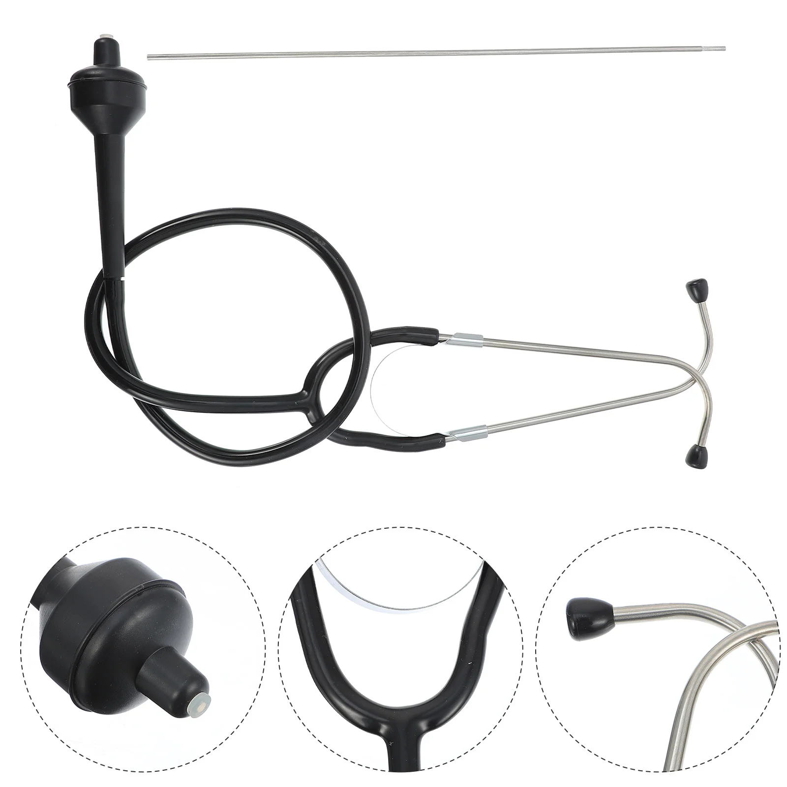 1 Set Automotive Mechanical Tools Car Cylinder Auto Internal Fault Car Noise Detection Device Stethoscope Auto Engine