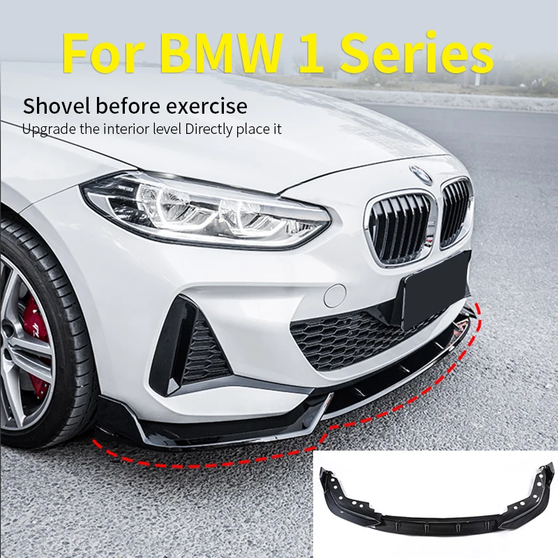 

For BMW 1 Series 2019-2021 F20 F21 E87 E81 Hatchback 116i 120i 118i M135i M140i Front Bumper Splitter Corner Lips