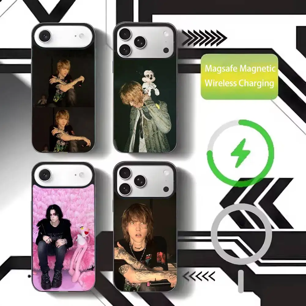 

Kai Angel Damage SINGER Phone Case For iPhone17,16,15,14,13,12,11 Plus,Pro Max Magnetic For Magsafe Wireless Charging