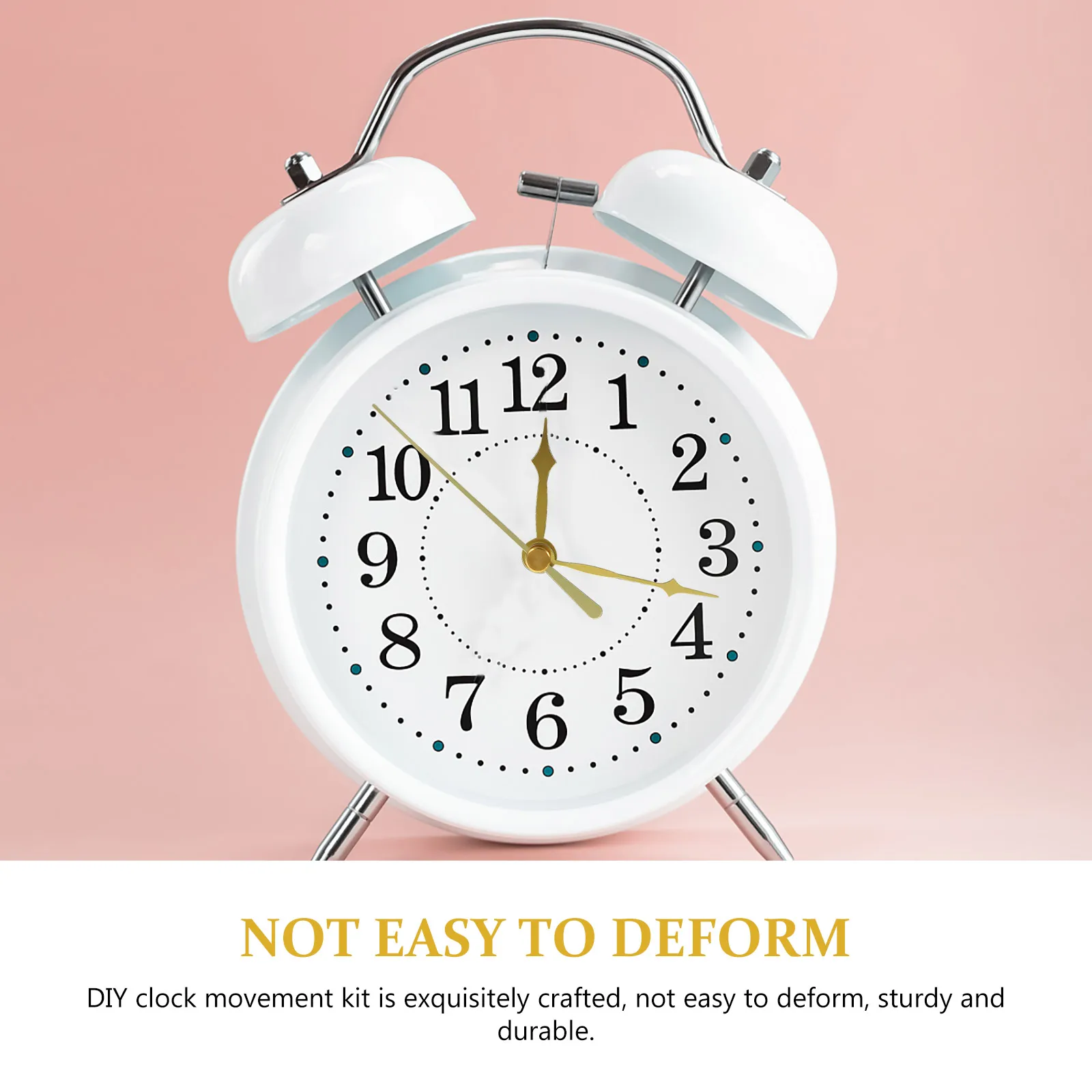 

1Set Plastic DIY Clock Movement Mechanism Kit Replacement Parts Wall Clock Repair Mechanism Accurate Timekeeping