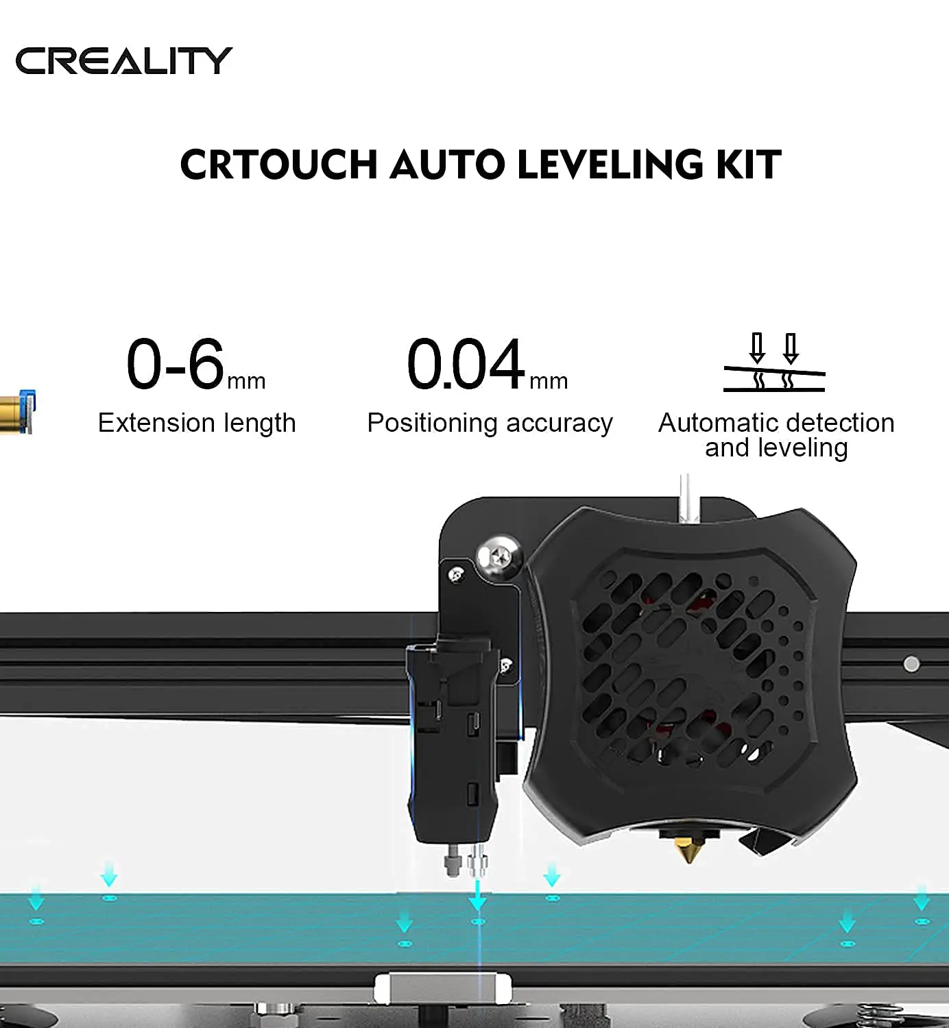 Original Creality CR Touch Auto Bed Leveling Sensor Kit for Ender 3/Ender 3 V2/Ender-3 Pro/3 Max/CR-10 3D Printer Parts Combined