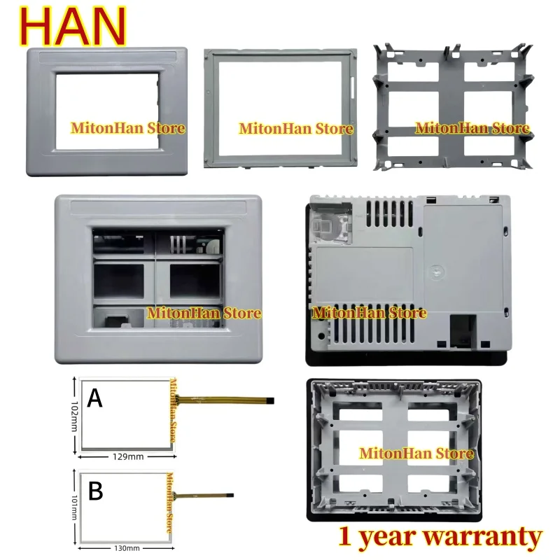 2711P-T6C20C8 2711P-T6C20D8 Front and Back Shell 2711P-T6M5A8 Touch Screen GLass Plastic Housing Case Cover