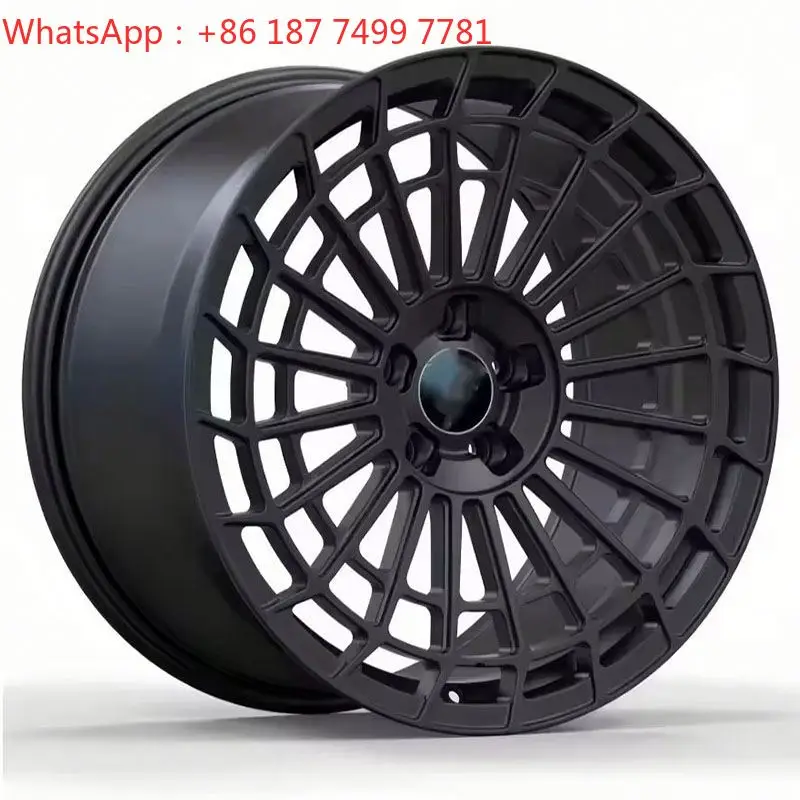 18 19 20 Inch 5X112 Black Stagger Concave Cast Alloy Passenger Car Wheels
