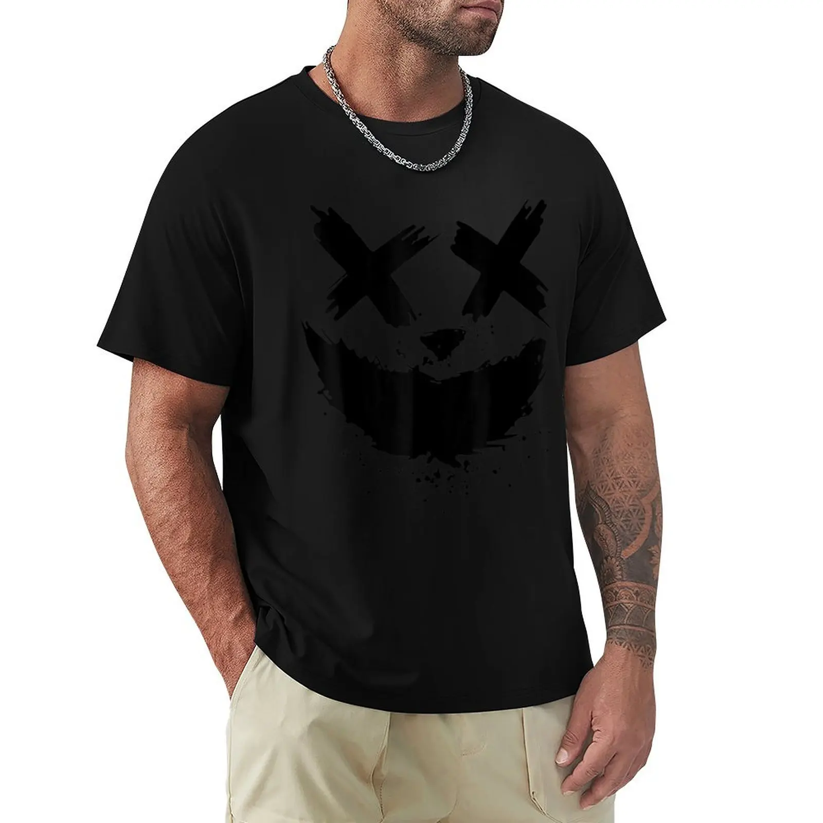 

Jack O Lantern scary carved pumpkin face Halloween costume halloween scary T-Shirt Standard Fit Solid Tee Shirt