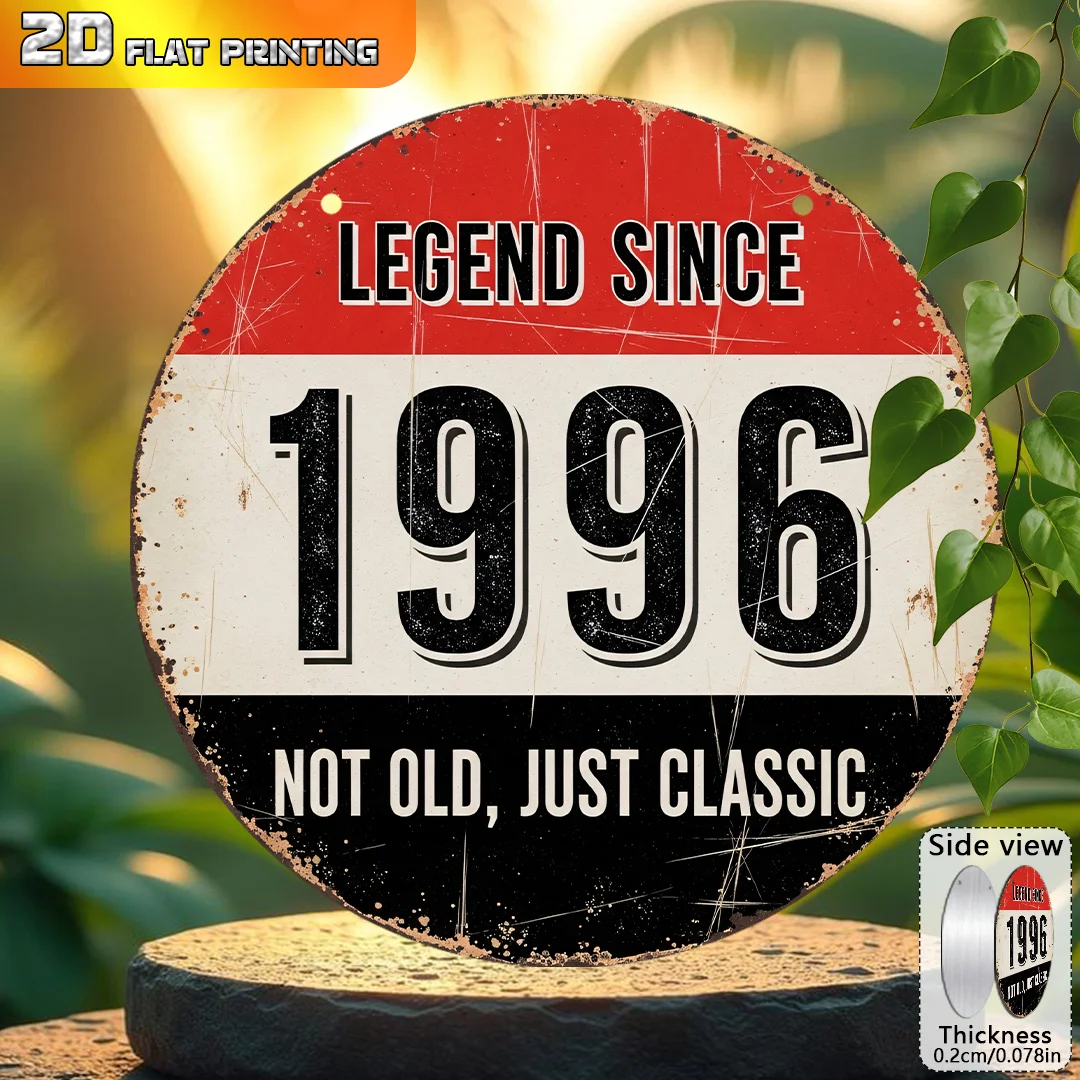 2D Flat, 1pc 1996 Vintage Alum - Vintage Collectible Plates ulasan dan harga