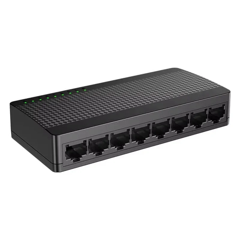A73E-8-Port Routing Switch 1000M Full Gigabit Switch Desktop Smart WIFI Switcher Plug& Play SG108M