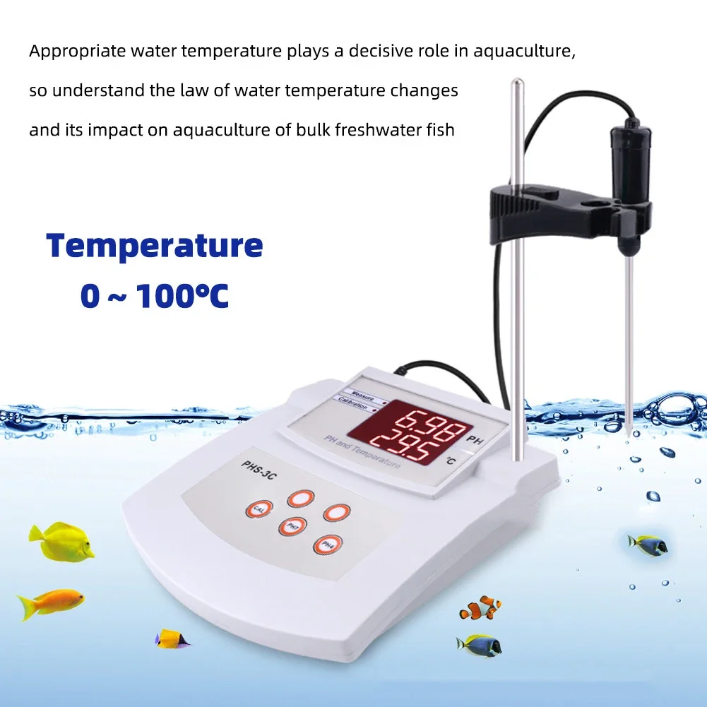 

Accurate Multiparameter ph meter with Automatic Calibration and Temperature Compensation Perfect for Agricultural Applications