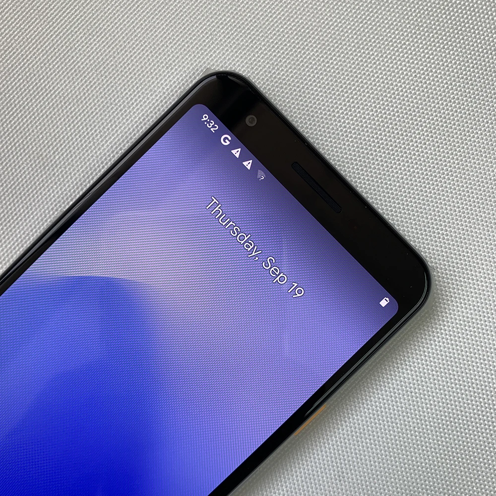 هاتف جوجل بيكسل 3a 4G الأصلي NFC 4GB + 64GB OLED شاشة 5.6 بوصة 12.2MP + 8MP Snapdragon 670 ثماني النواة هاتف ذكي