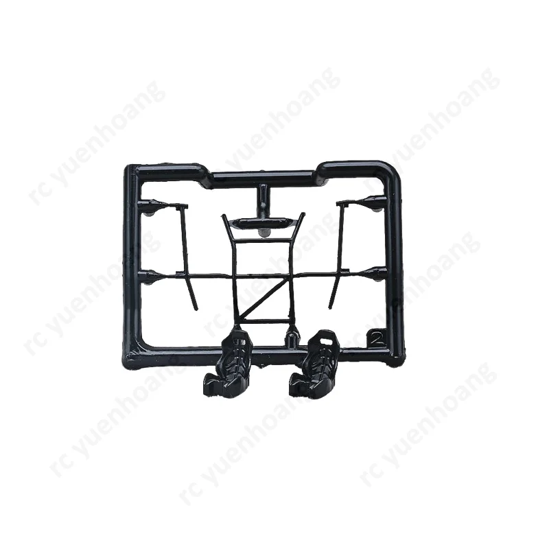1Set For 1/64 Scale Diecast Car Model Roll Cage Modification Detailing Miniature Racing Seat DIY Paintable Replacement Accessory