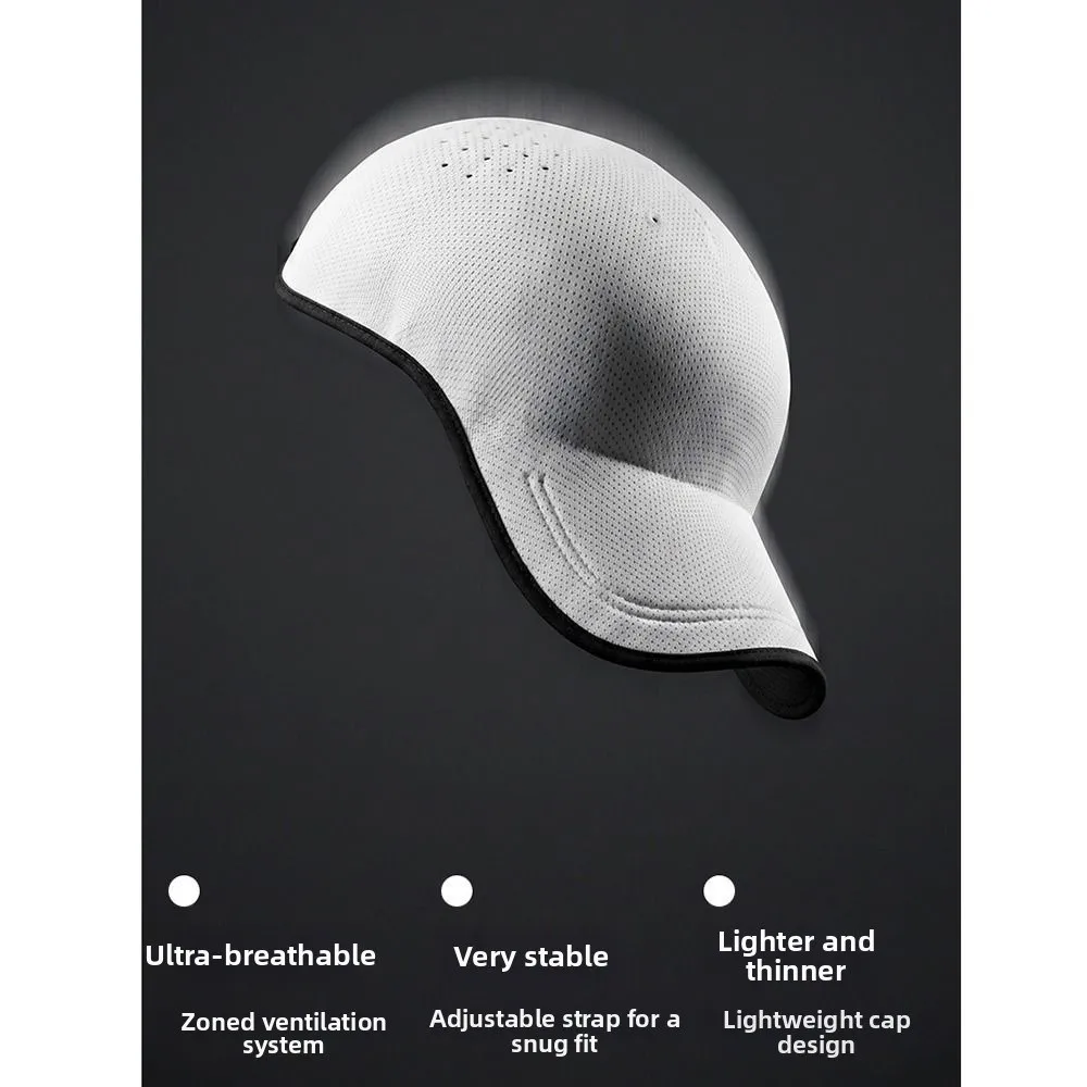 Tragbare, schnell trocknende, nahtlose Baseballkappe, leicht, packbar, faltbar, atmungsaktiver, bequemer Sonnenhut zum Laufen – Detail 4