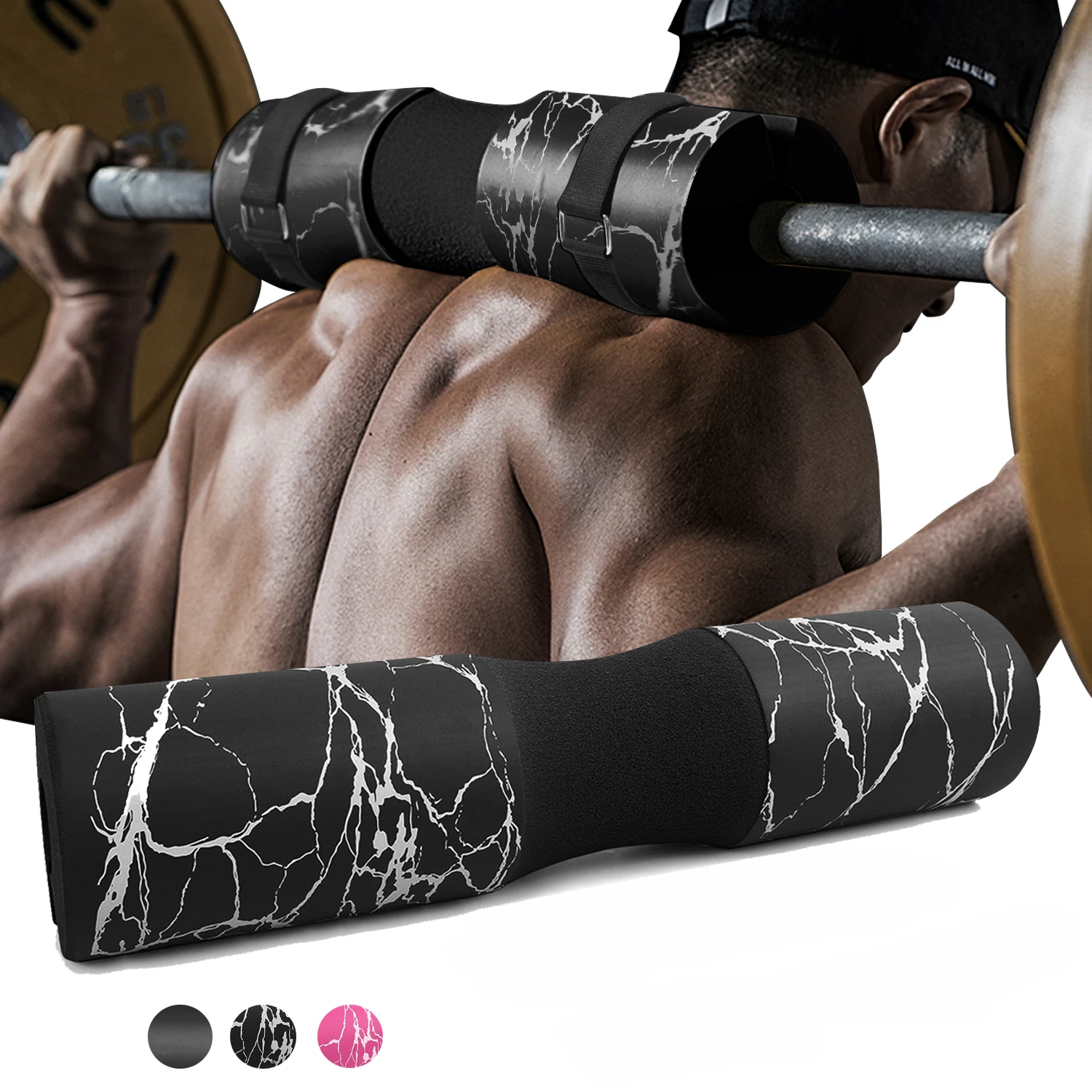 

Подушка для приседаний Подушка для штанги для приседаний Легенды Тренировка бедер Защитная подушка для шеи и плеч Поддержка пенопластовой губки Коврик для бара