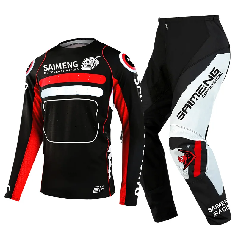 motocross gear set child boy girl 5 6 7 8 9 10 11 12 13 14 15 years old Off-road Combo jersey and pants for Kids racing MX MTB