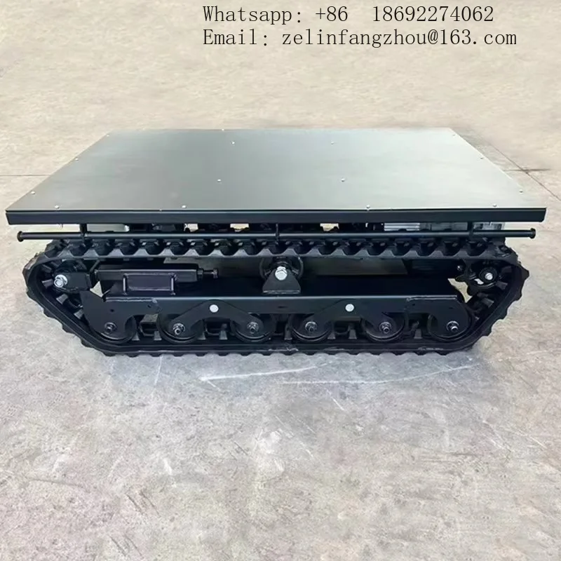 Custom Rubber Track Undercarriage Hydraulic Chassis Structure Optional Remote Control Heavy Duty Industrial Robot Pro
