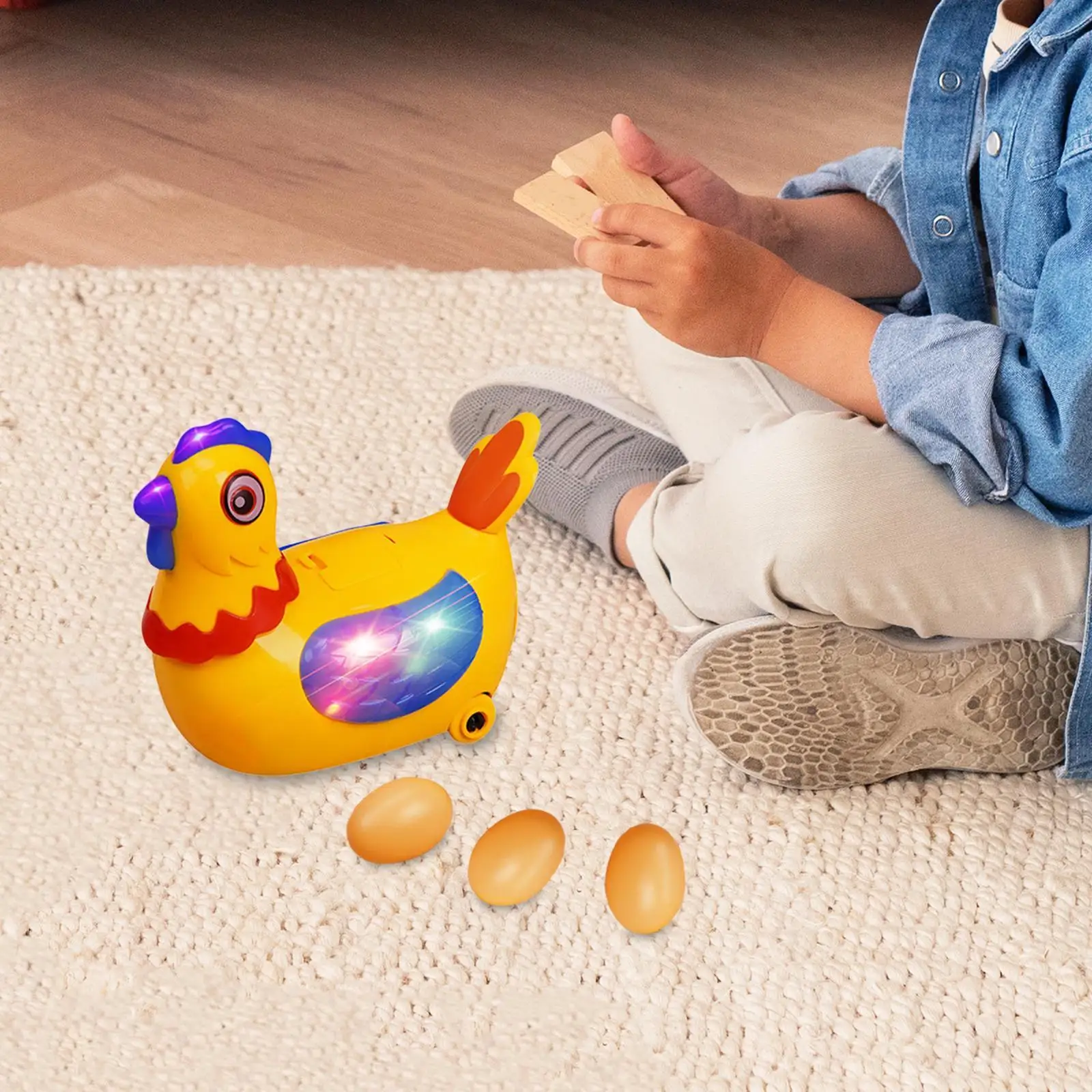 

Electric Laying Egg Chicken Toy Electric Doll Toys for Children Child Boy