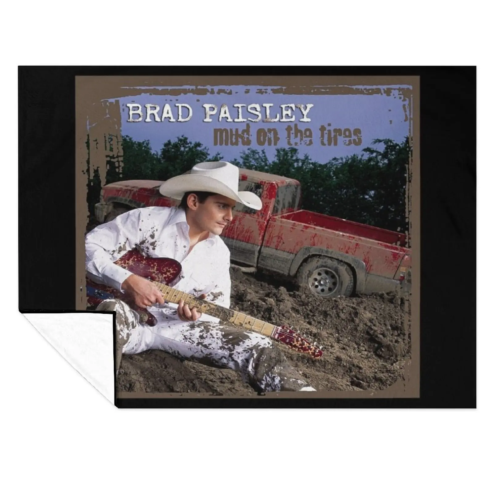 

Brad Paisley Mud on the tires Throw Blanket Baby Picnic Beach for winter Blankets