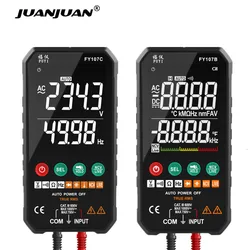 FY107 Digital Multimeter 6000 Counts Tester RMS AC DC NCV Transistor Duty Multimetro Voltage Auto Range Multimeter