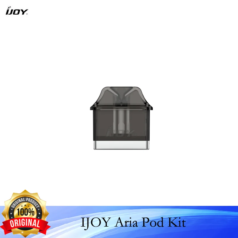 IJOY Aria Pod Kit de vapeo electrónico, batería de 900mAh, 3ml, IJOY Aria 0,6 ohm, 1,0 ohm, Mesh Pod, Hookah Box Mod, 3 modos de salida